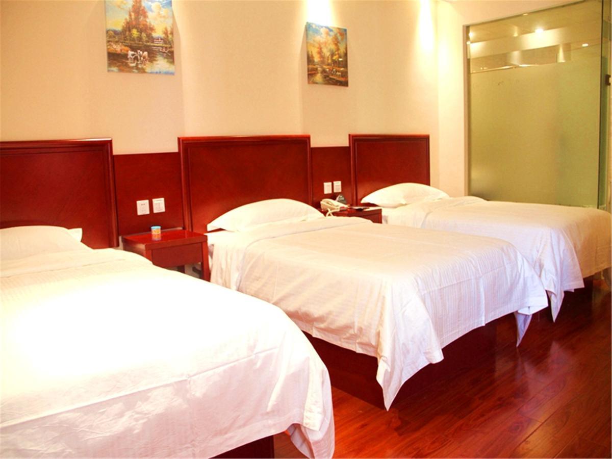 Greentree Inn Xi'An Railway Station Airport Bus Wulukou Subway Station Business Hotel Exterior photo